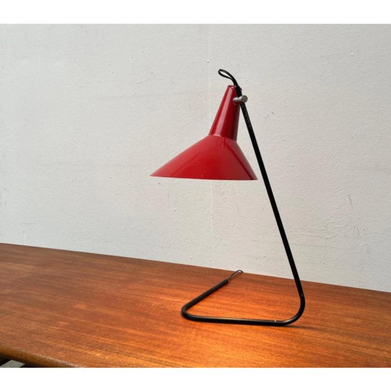 20th Century Mid-Century Minimalist Model ST30 Table Lamp by Josef Hurka for Kovona, 1960s For Sale