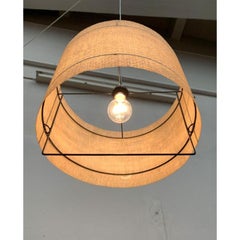 Mid-Century Minimalist Pendant Lamp, 1960s