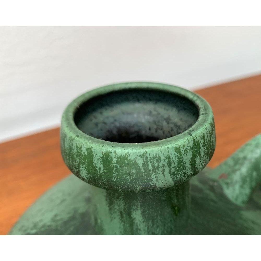 Mid-Century Minimalist Pottery Fat Lava Carafe Vase from Otto Keramik, 1970s For Sale 4