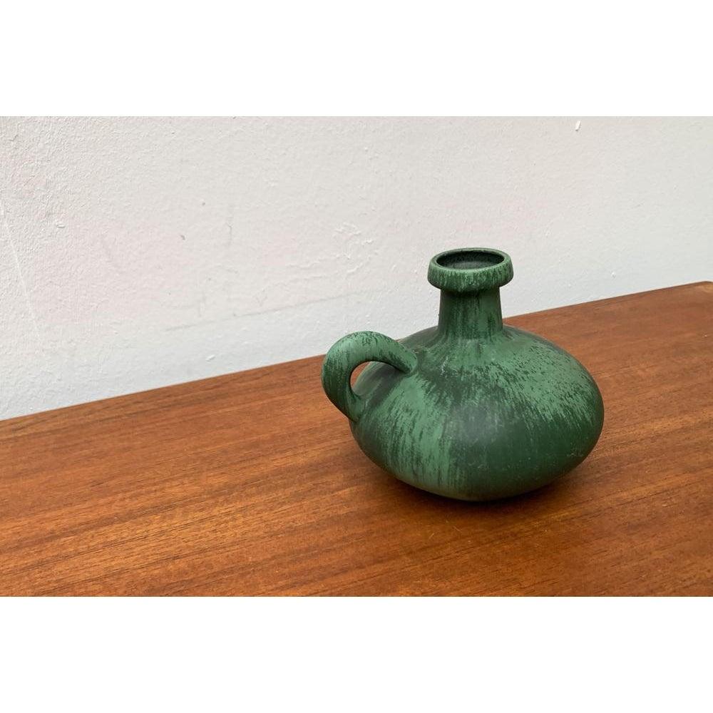 20th Century Mid-Century Minimalist Pottery Fat Lava Carafe Vase from Otto Keramik, 1970s For Sale