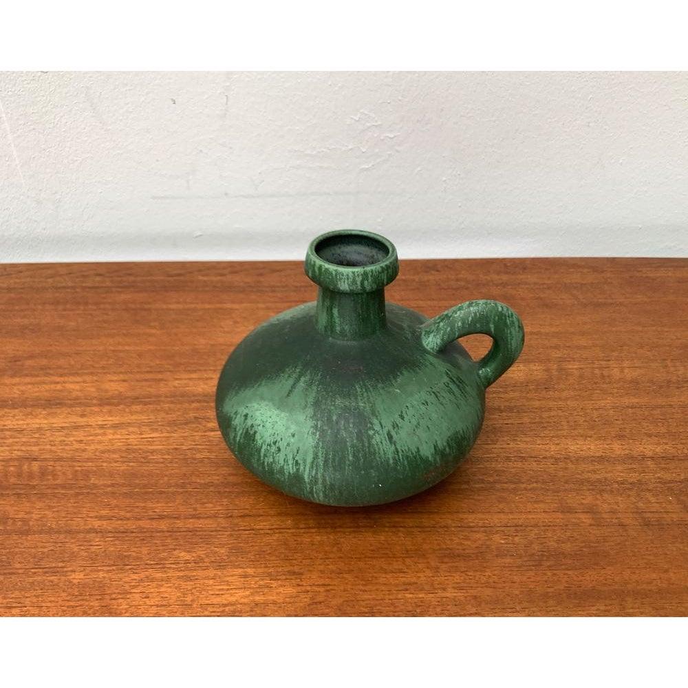 Ceramic Mid-Century Minimalist Pottery Fat Lava Carafe Vase from Otto Keramik, 1970s For Sale