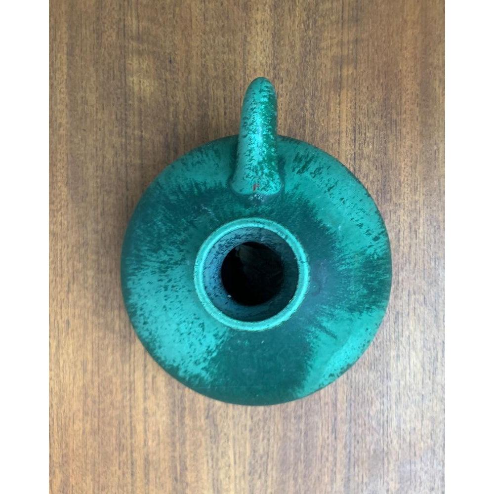 Mid-Century Minimalist Pottery Fat Lava Carafe Vase from Otto Keramik, 1970s For Sale 2