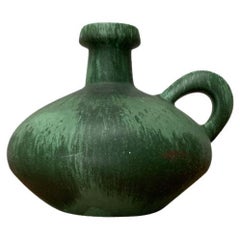 Minimalistische Mid-Century-Vase aus Keramik Fat Lava-Keramik aus Otto Keramik, 1970er Jahre