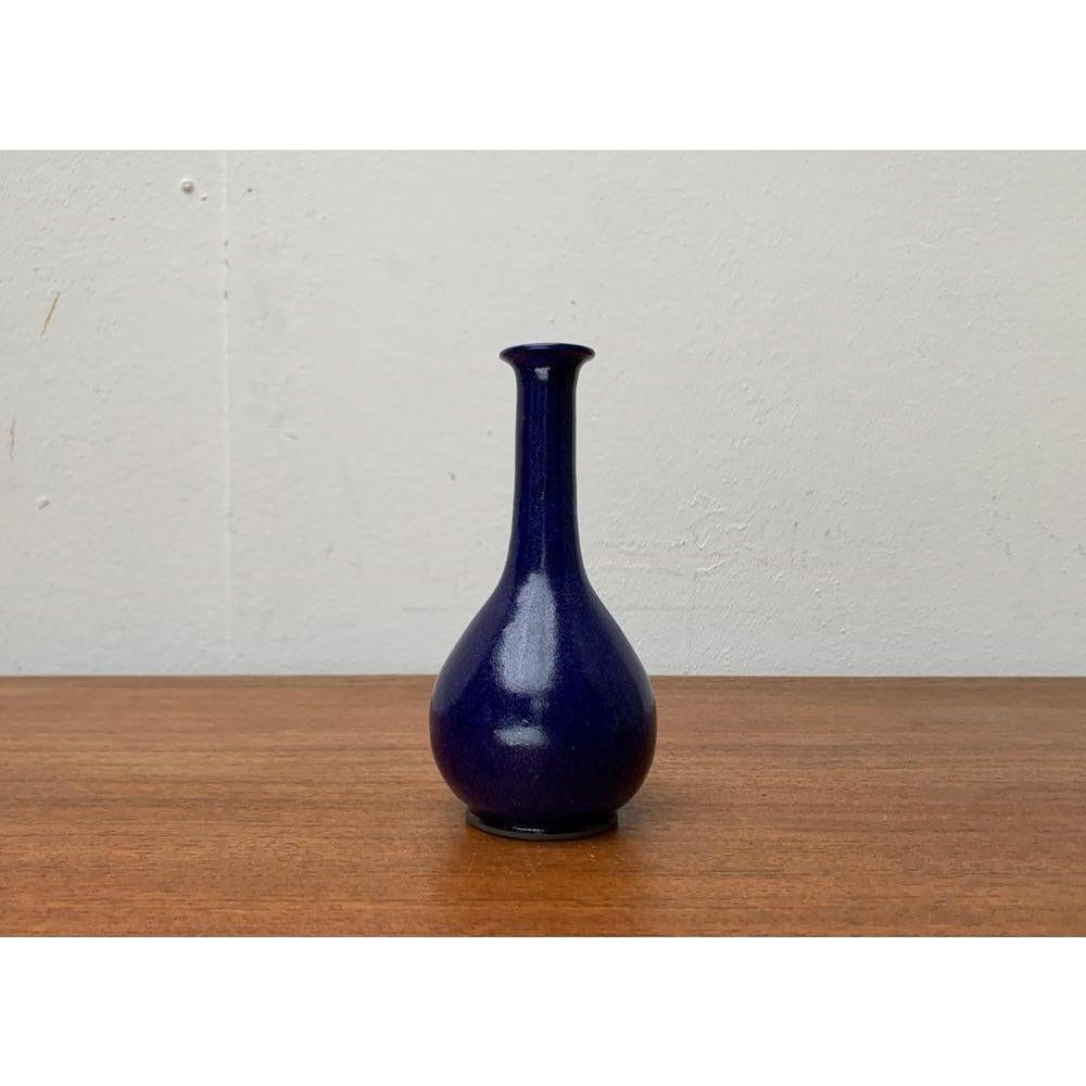 Mid-Century Minimalist Pottery Vase from BKW Böttger Keramik Wandsbek, 1960s For Sale 3