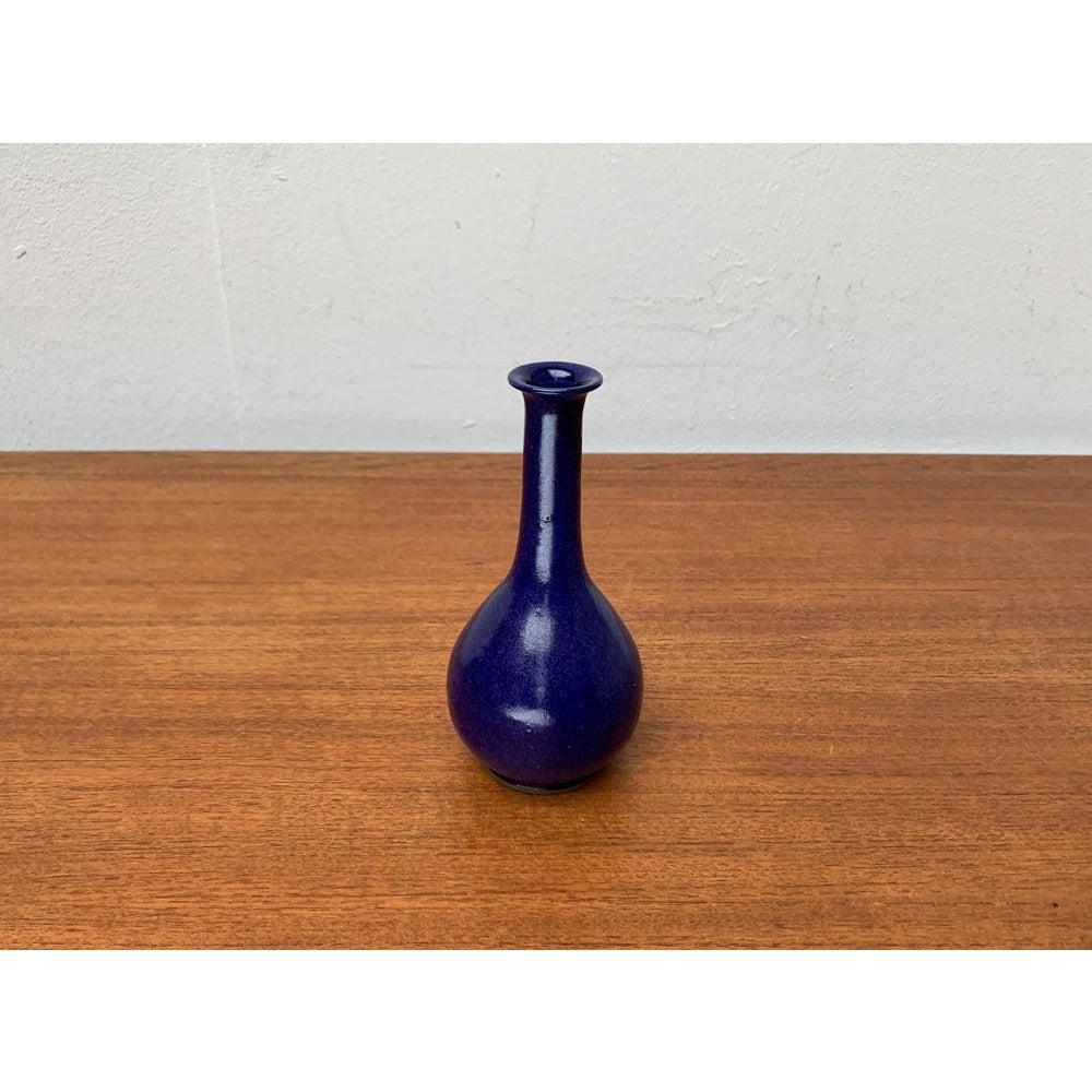 Mid-Century Minimalist Pottery Vase from BKW Böttger Keramik Wandsbek, 1960s For Sale 5