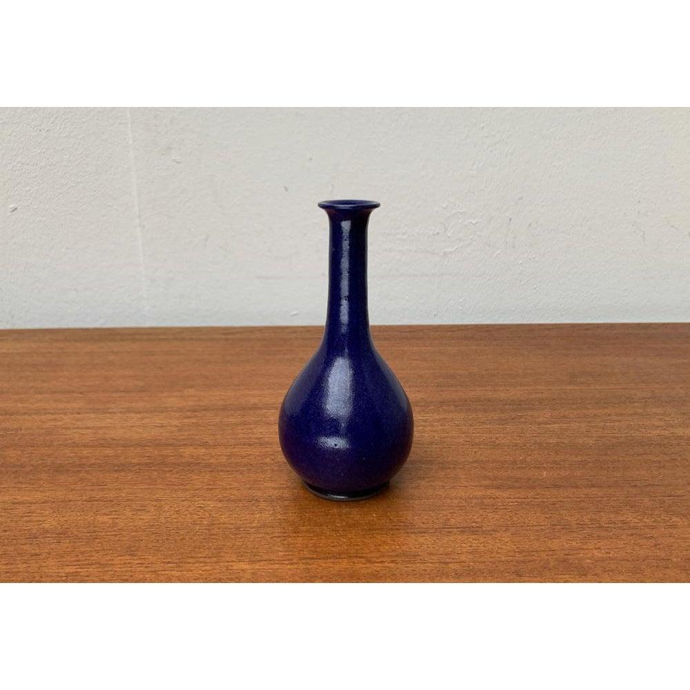 Mid-Century Minimalist Pottery Vase from BKW Böttger Keramik Wandsbek, 1960s In Excellent Condition For Sale In Hamburg, DE