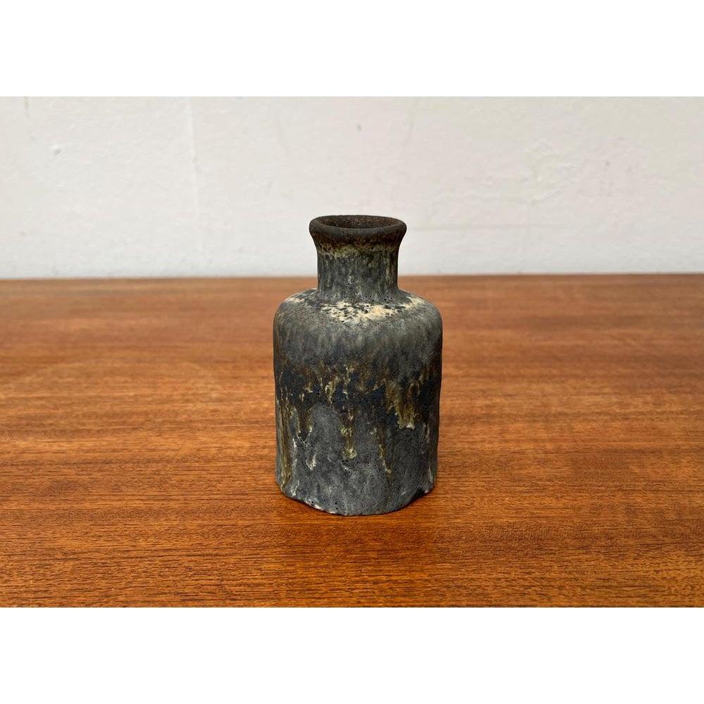 Minimalistische Mid-Century-Vase aus Keramik von Ruscha, 1960er Jahre (Deutsch) im Angebot