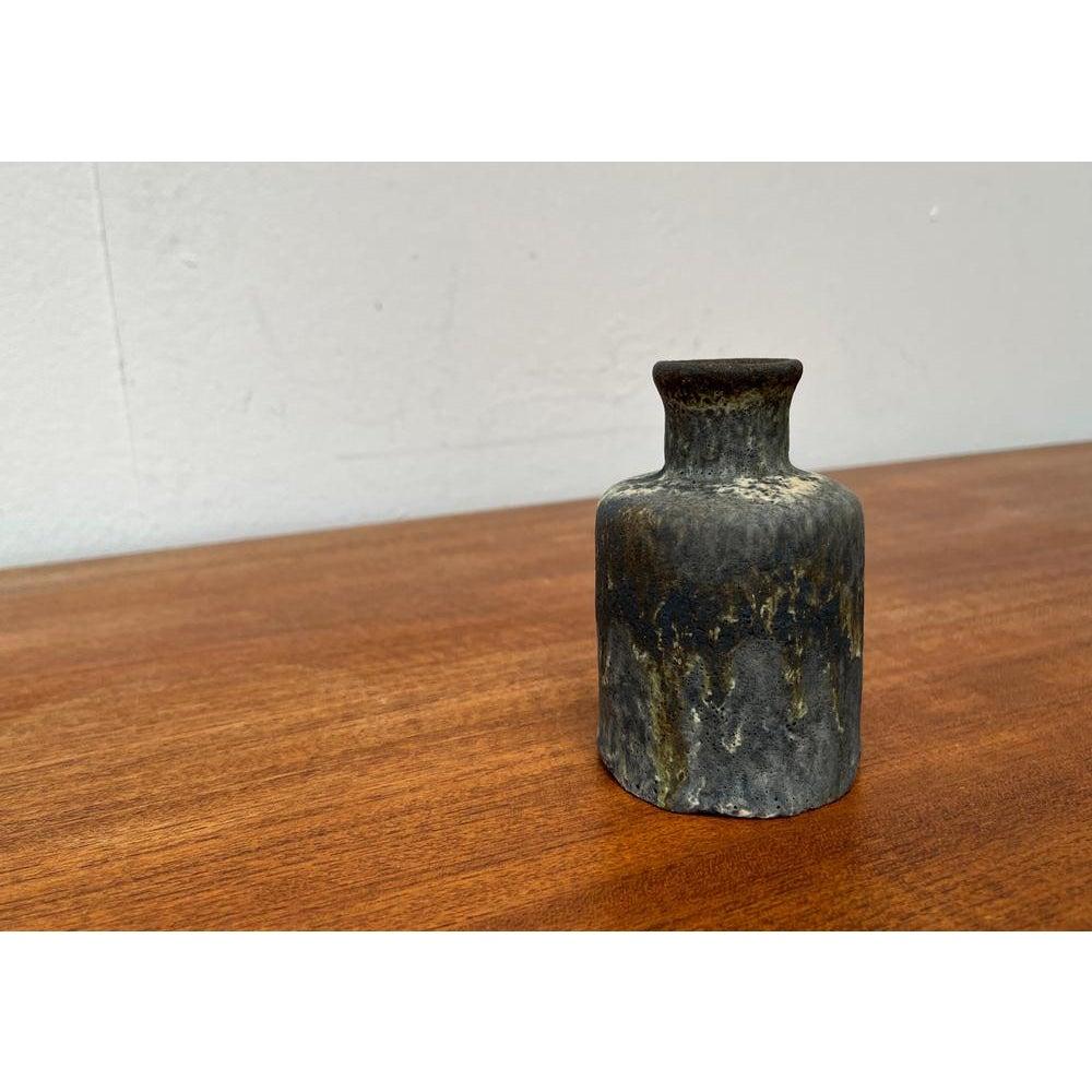 Minimalistische Mid-Century-Vase aus Keramik von Ruscha, 1960er Jahre im Zustand „Hervorragend“ im Angebot in Hamburg, DE
