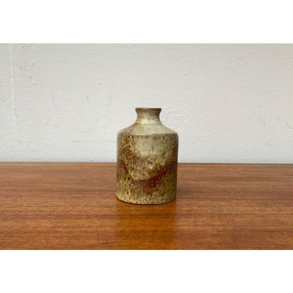 Mid-Century Minimalist Pottery Vase from Ruscha, West Germany, 1960s For Sale 4