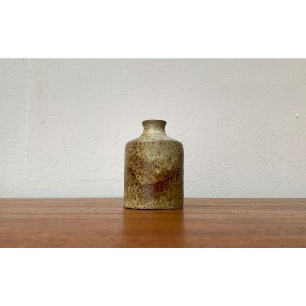 Mid-Century Minimalist Pottery Vase from Ruscha, West Germany, 1960s For Sale 5