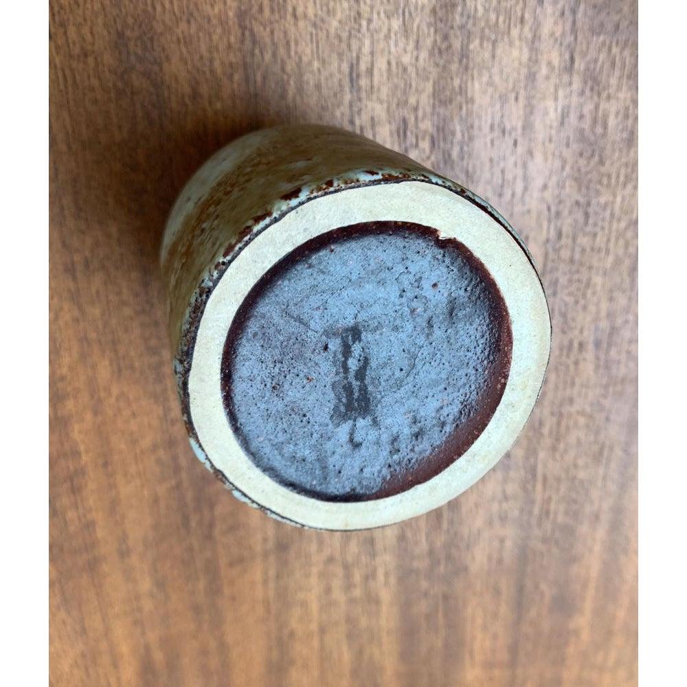 Mid-Century Minimalist Pottery Vase from Ruscha, West Germany, 1960s For Sale 6