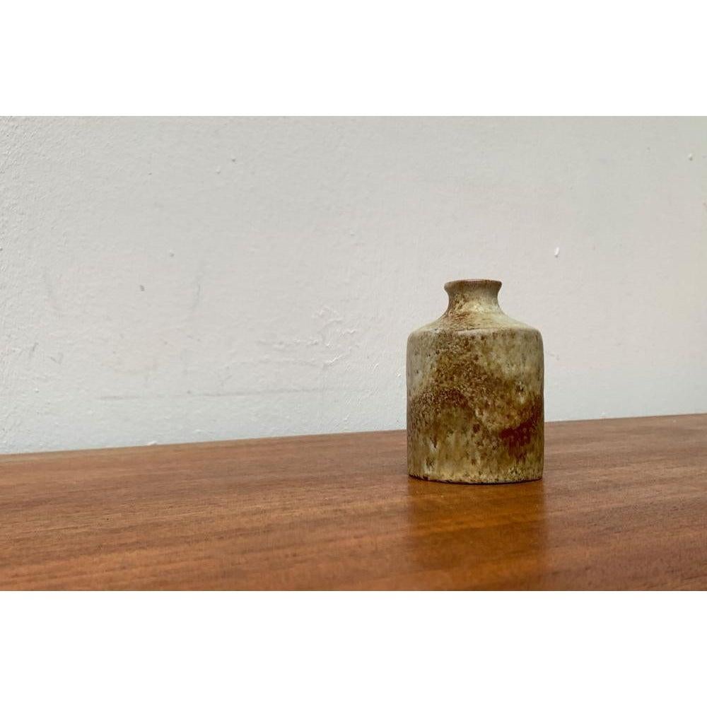 Mid-Century Minimalist Pottery Vase from Ruscha, West Germany, 1960s For Sale 2