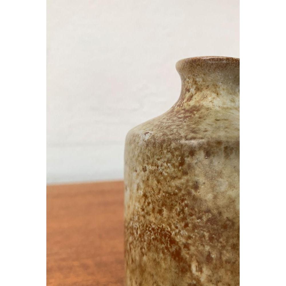Mid-Century Minimalist Pottery Vase from Ruscha, West Germany, 1960s For Sale 3