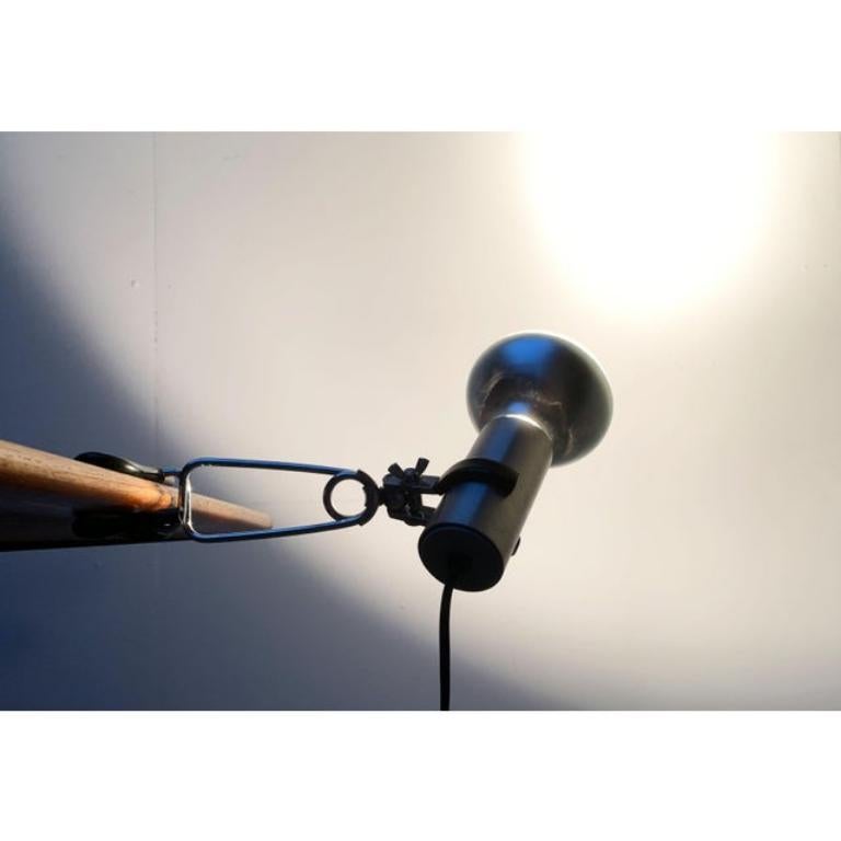 Mid-Century Modern Mid-Century Minimalist Shelf Lamp from Swiss Lamps International For Sale