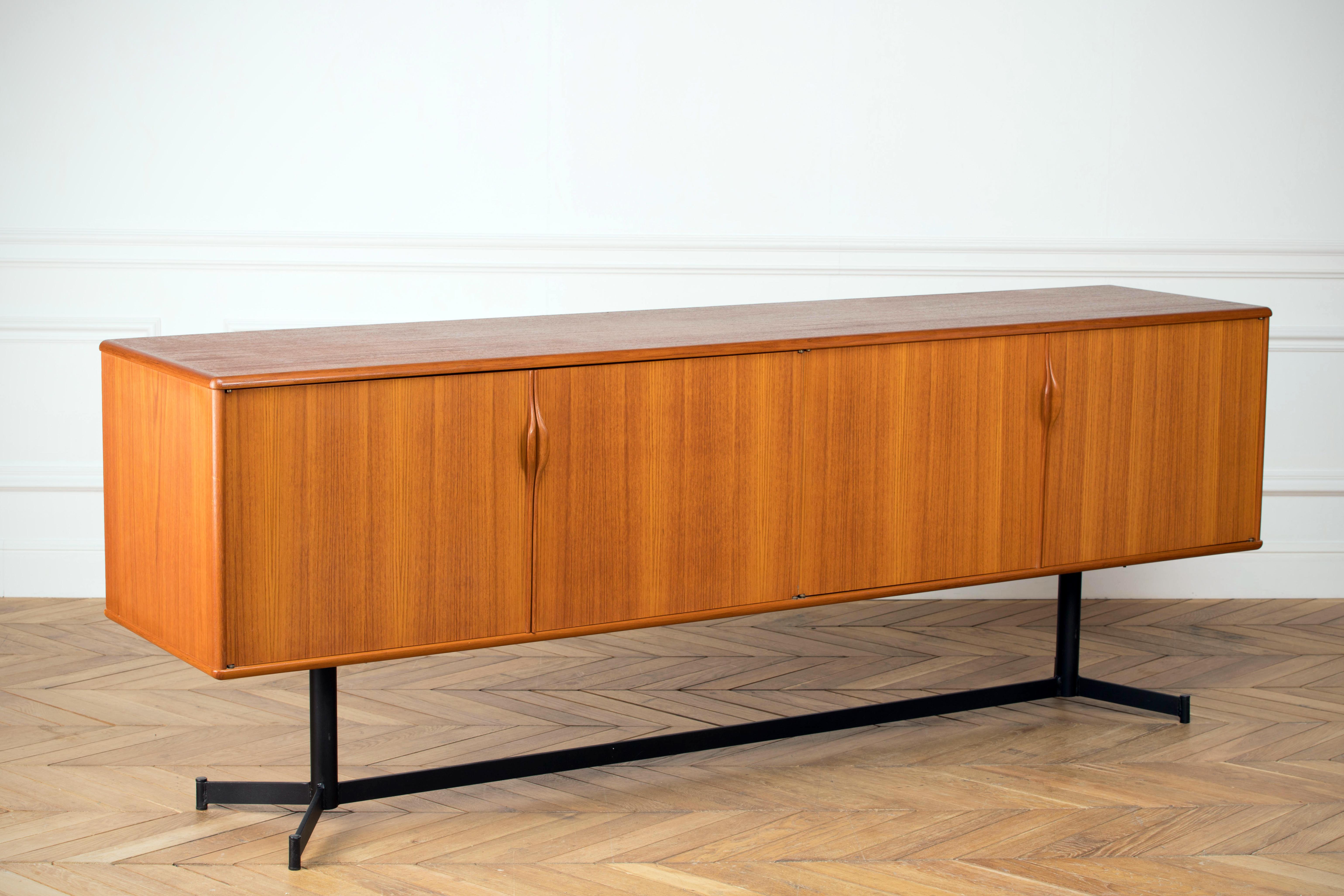 Steel Midcentury Minimalist Sideboard Classic