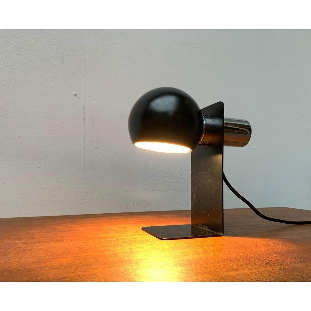 Minimalistische deutsche Mid-Century-Tischlampe aus Kaiser Leuchten, Space Age, 1960er Jahre im Angebot 3