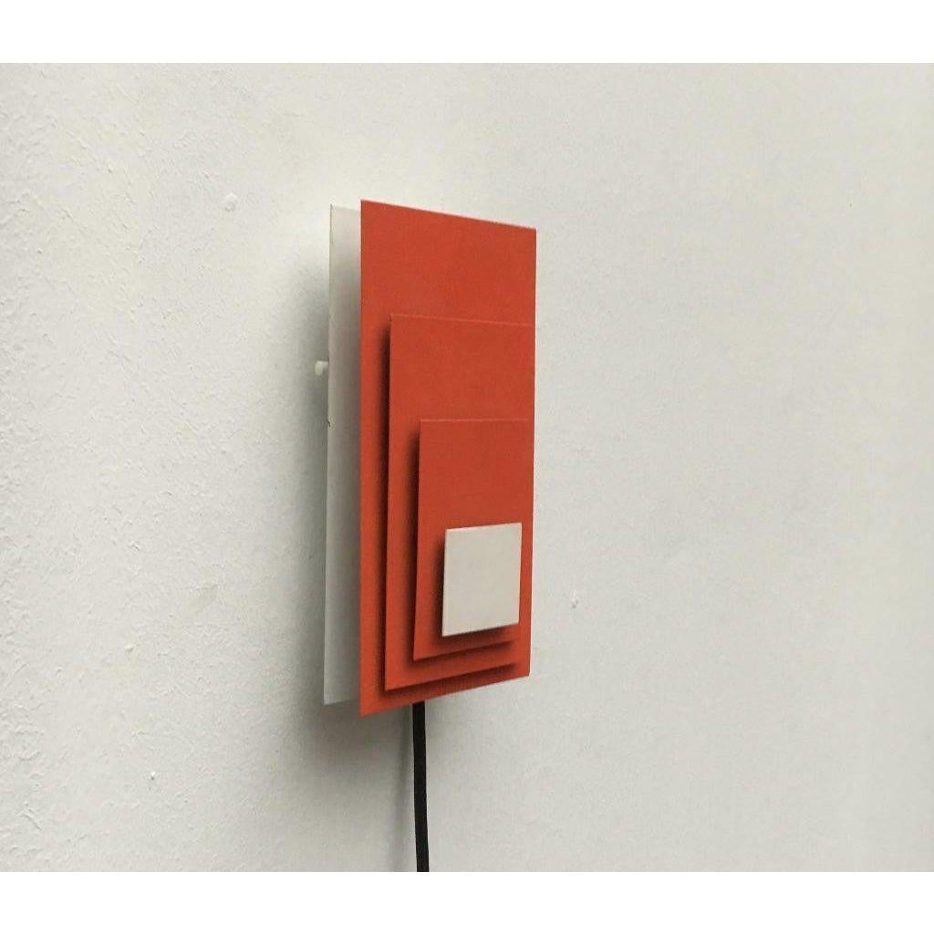 Minimalistische Mid-Century-Wandleuchte aus Hillebrand, Space Age, 1960er Jahre im Angebot 5