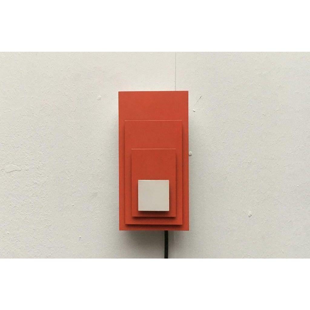Minimalistische Mid-Century-Wandleuchte aus Hillebrand, Space Age, 1960er Jahre (Moderne der Mitte des Jahrhunderts) im Angebot