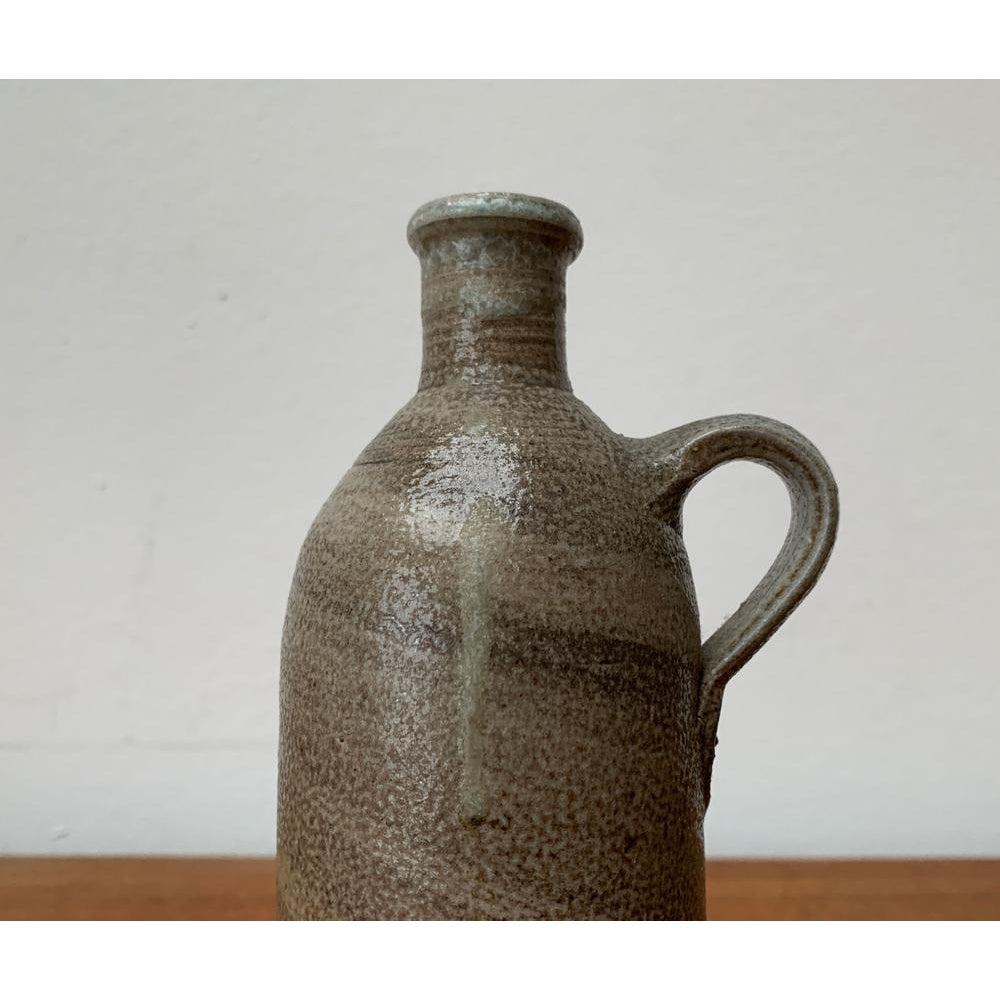 Minimalistische Mid-Century-Karaffe-Vase aus Studio-Keramik, 1960er Jahre im Angebot 5
