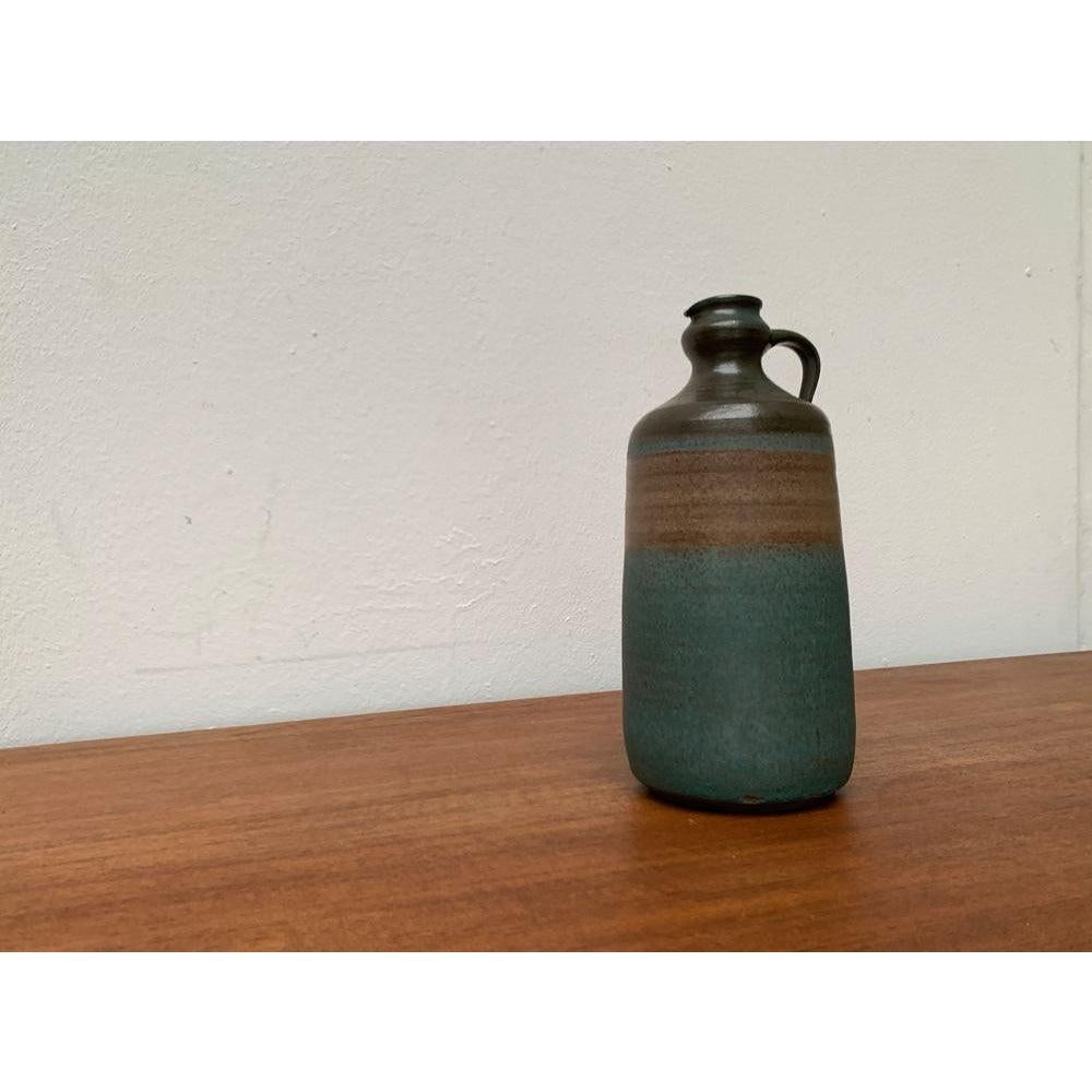Mid-Century Minimalist Studio Pottery Carafe Vase, 1960s In Excellent Condition For Sale In Hamburg, DE