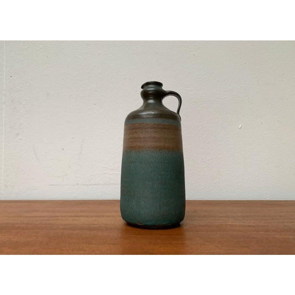 Ceramic Mid-Century Minimalist Studio Pottery Carafe Vase, 1960s For Sale