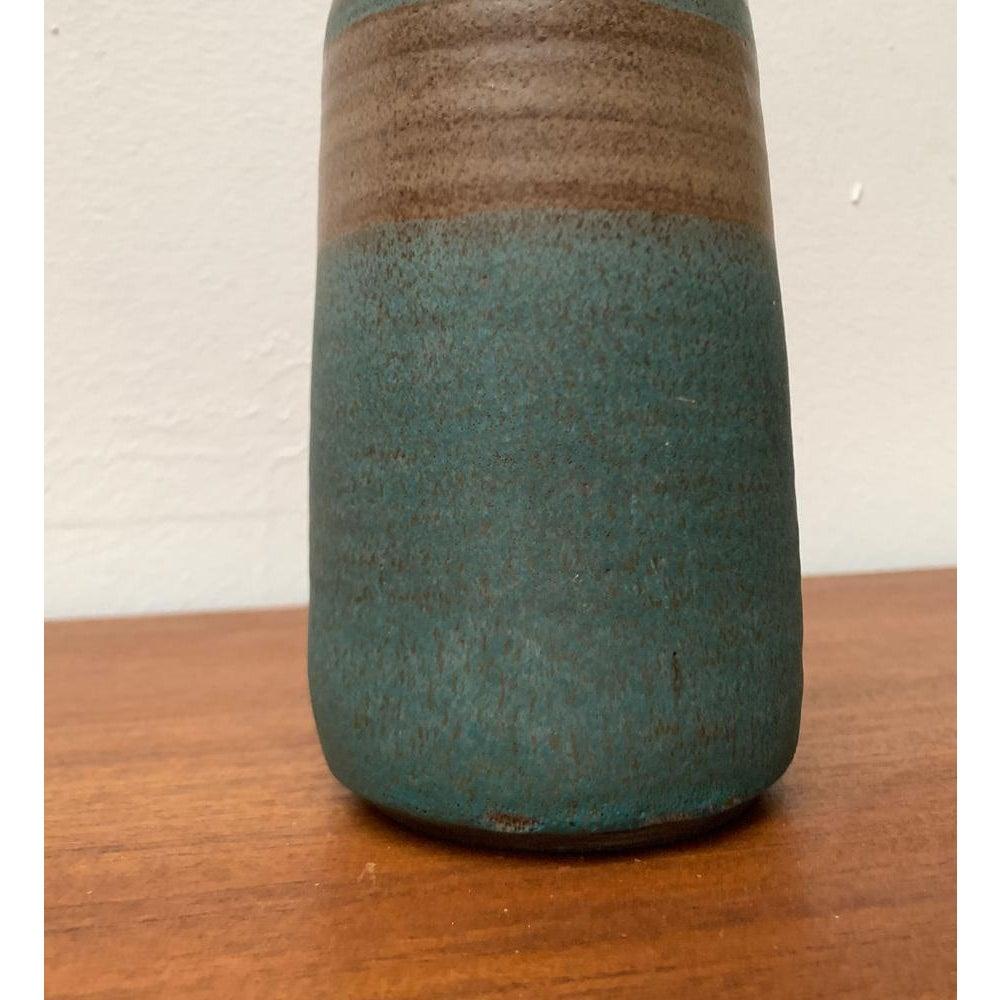 Mid-Century Minimalist Studio Pottery Carafe Vase, 1960s For Sale 3