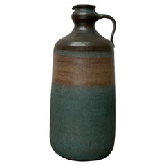 Mid-Century Minimalist Studio Pottery Carafe Vase, 1960s