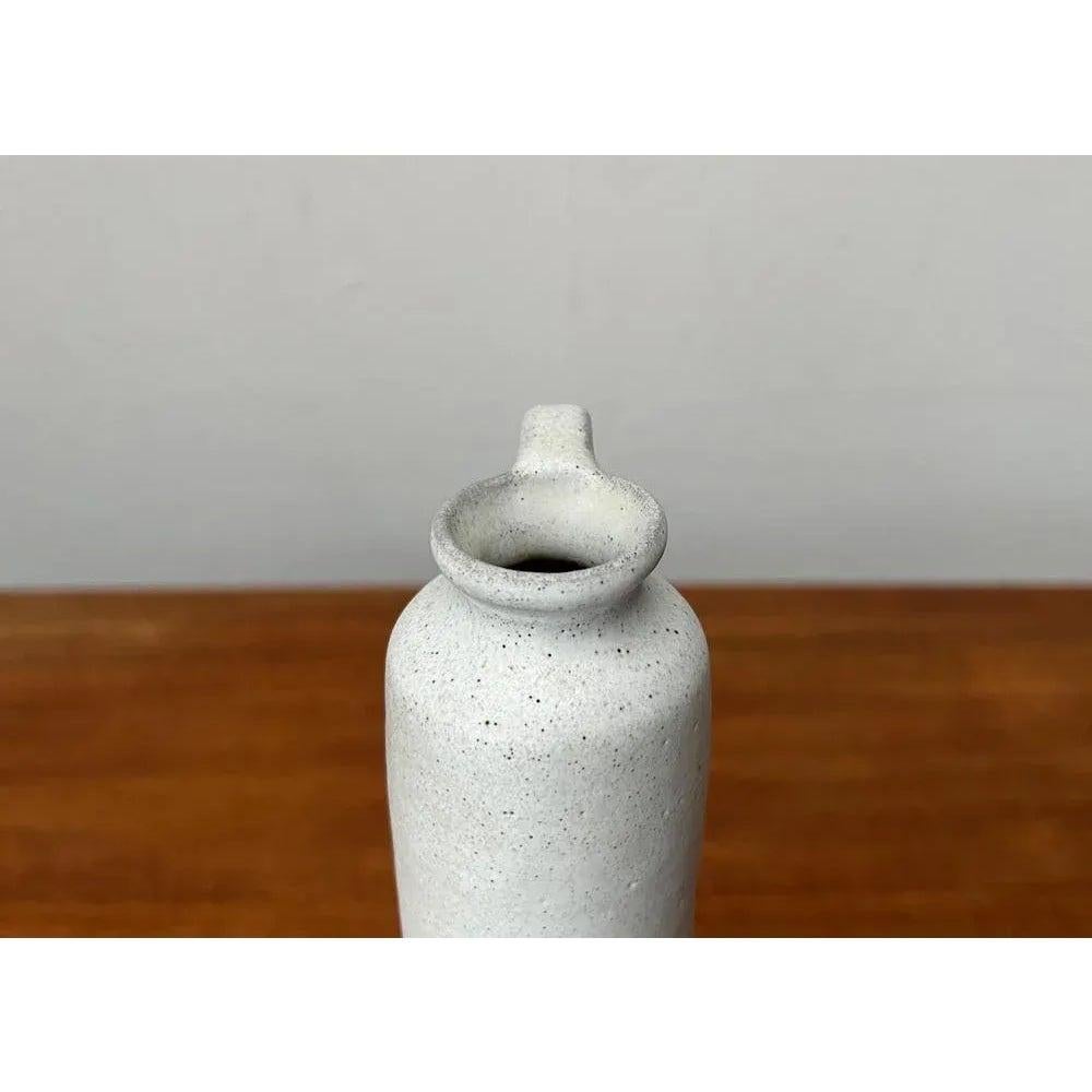 Mid-Century Minimalist Studio Pottery Carafe Vase from BKW Böttger, 1960s For Sale 3