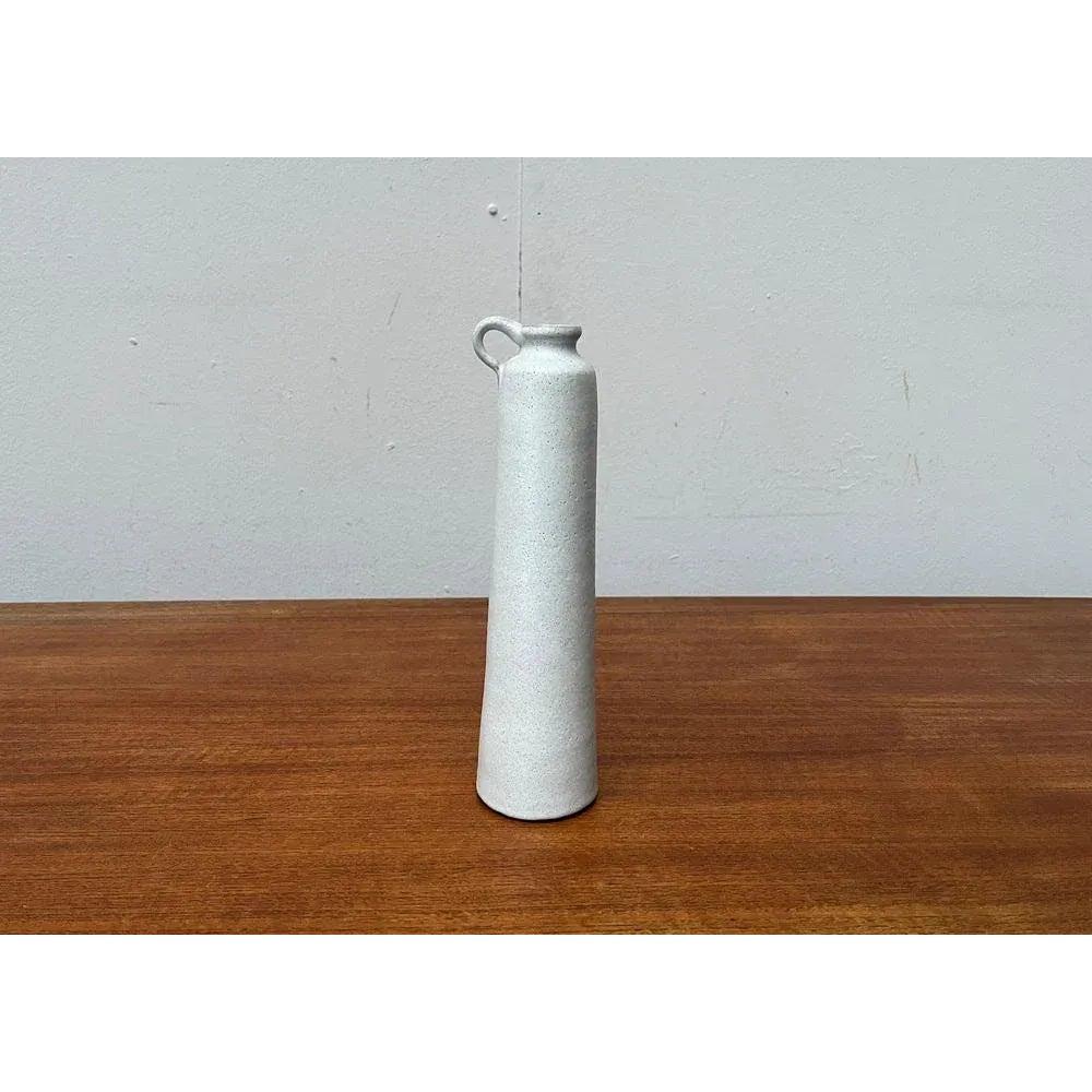 Ceramic Mid-Century Minimalist Studio Pottery Carafe Vase from BKW Böttger, 1960s For Sale