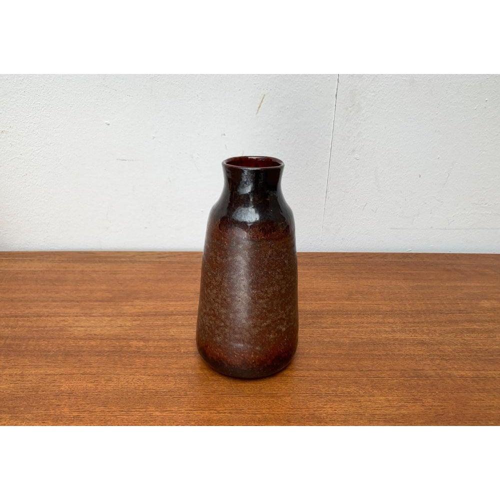 Mid-Century Modern Mid-Century Minimalist Studio Pottery Vase by Elke & Elmar Kubicek, 1960s For Sale