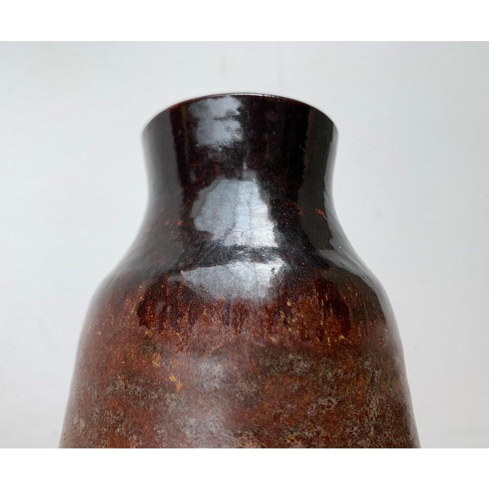 Ceramic Mid-Century Minimalist Studio Pottery Vase by Elke & Elmar Kubicek, 1960s For Sale