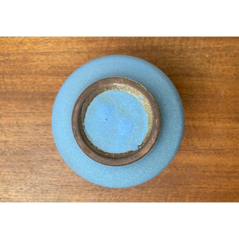 20th Century Mid-Century Minimalist Studio Pottery Vase by Hildegard and Peter Delius, 1960s For Sale