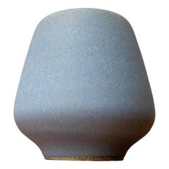 Jarrón minimalista de mediados de siglo de Studio Pottery de Hildegard y Peter Delius, años 60