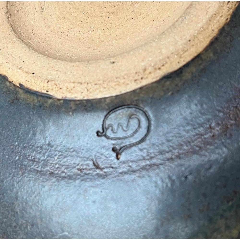 Mid-Century Minimalist Studio Pottery Vase by Mathies Schwarze, Germany, 1960s For Sale 4