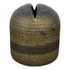 Mid-Century Minimalist Studio Pottery Vase by Piet Knepper for Mobach, 1960s
