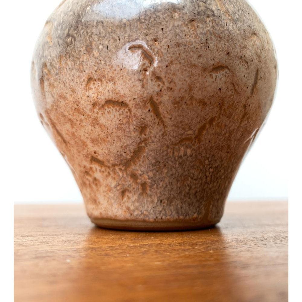Mid-Century Modern Mid-Century Minimalist Studio Pottery Vase by Siegfried Gramann, 1960s For Sale
