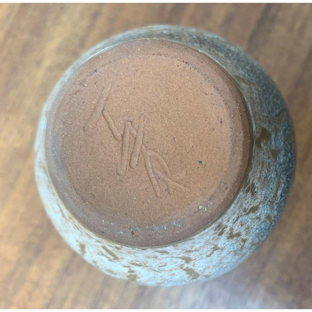 Mid-Century Minimalist Studio Pottery Vase by Siegfried Gramann, 1960s In Fair Condition For Sale In Hamburg, DE