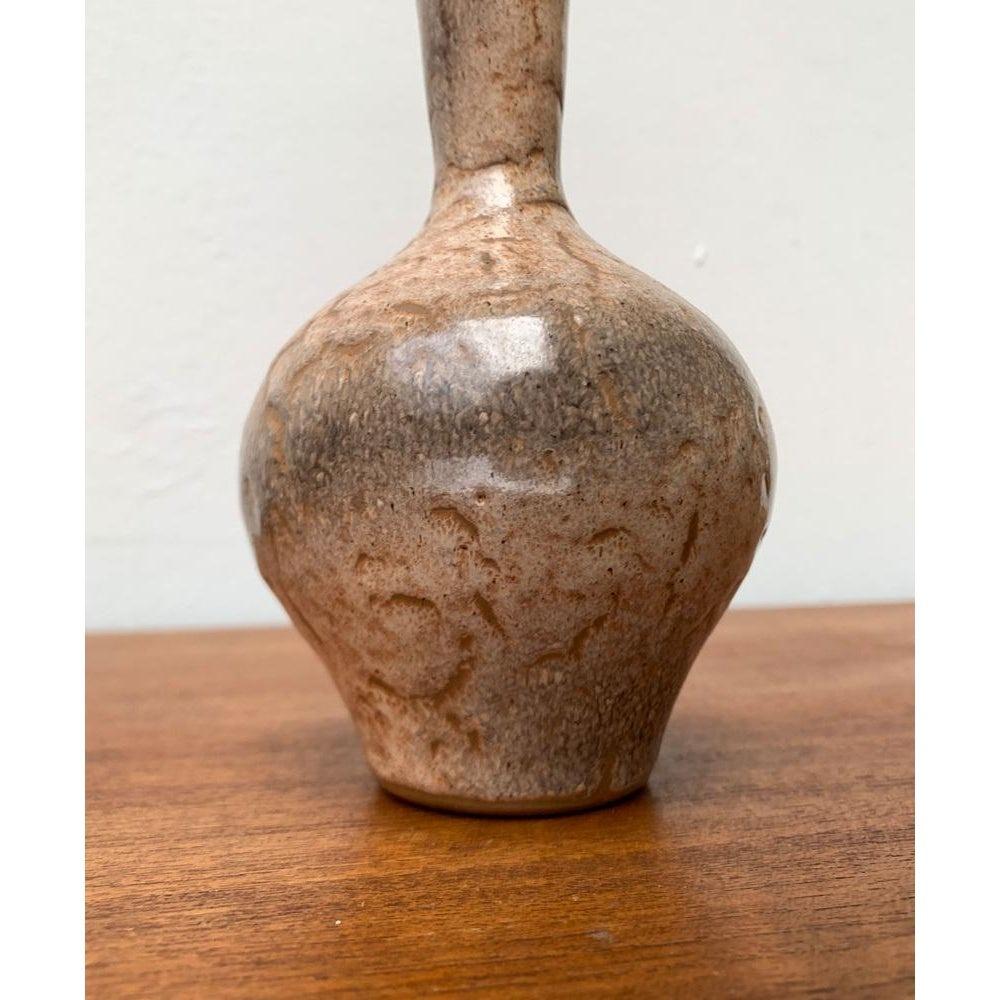 20th Century Mid-Century Minimalist Studio Pottery Vase by Siegfried Gramann, 1960s For Sale