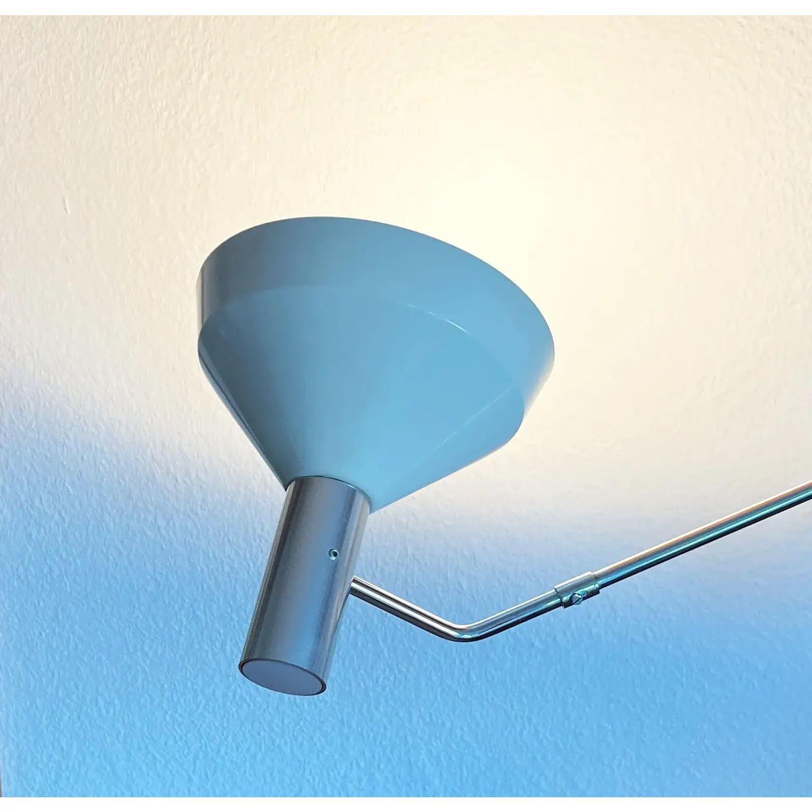 Lampe de table à pince suisse minimaliste du milieu du siècle par Rosemarie et Rico, années 1950 en vente 5
