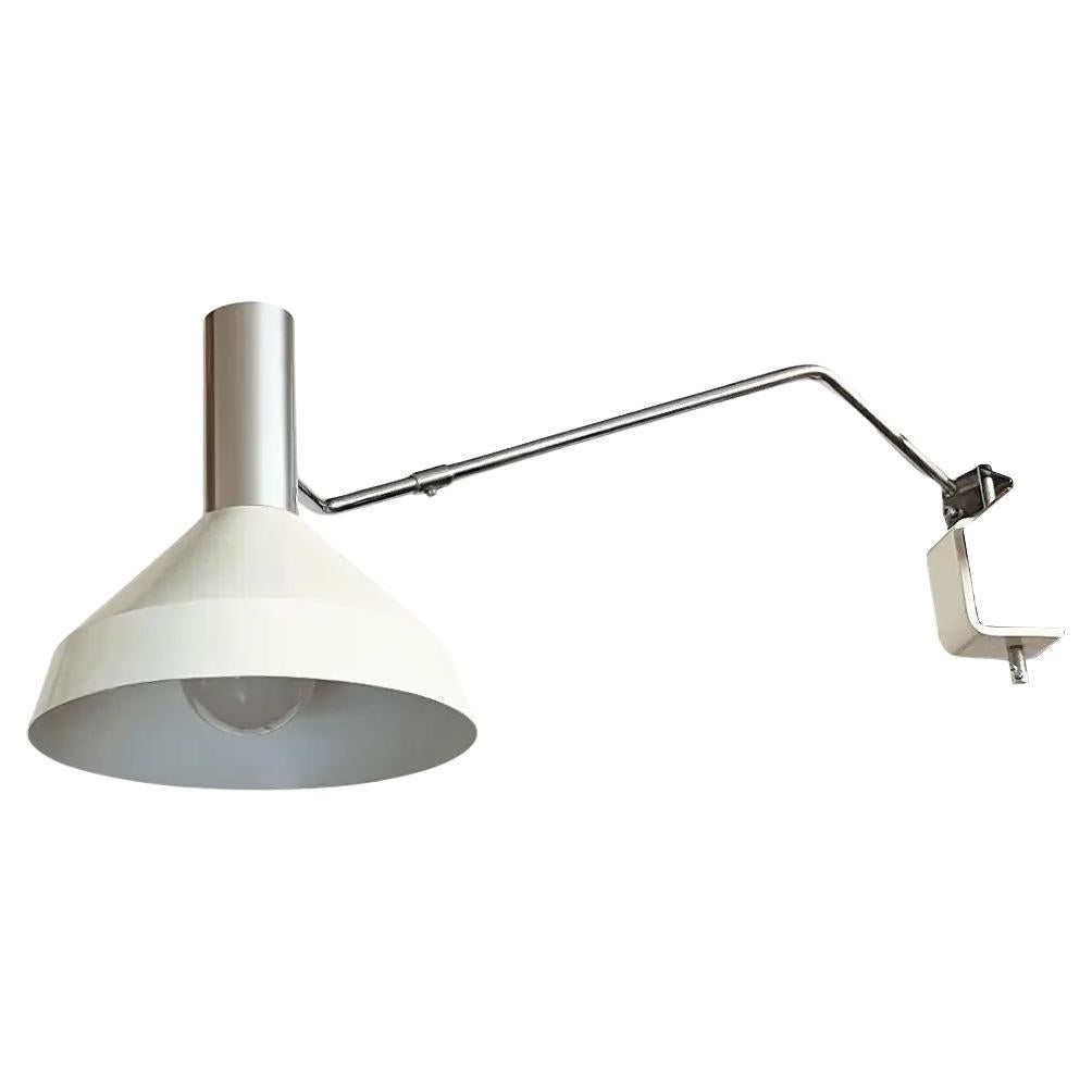 Lampada da tavolo minimalista Swiss ClAMP di Rosemarie e Rico, 1950