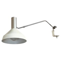 Mid-Century Minimalist Swiss Clamp Table Lamp by Rosemarie and Rico, 1950s
