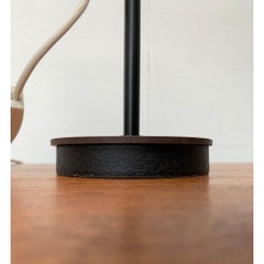 Mid-Century Modern Adjustable Table Lamp, Metal and Plastic, 1960s