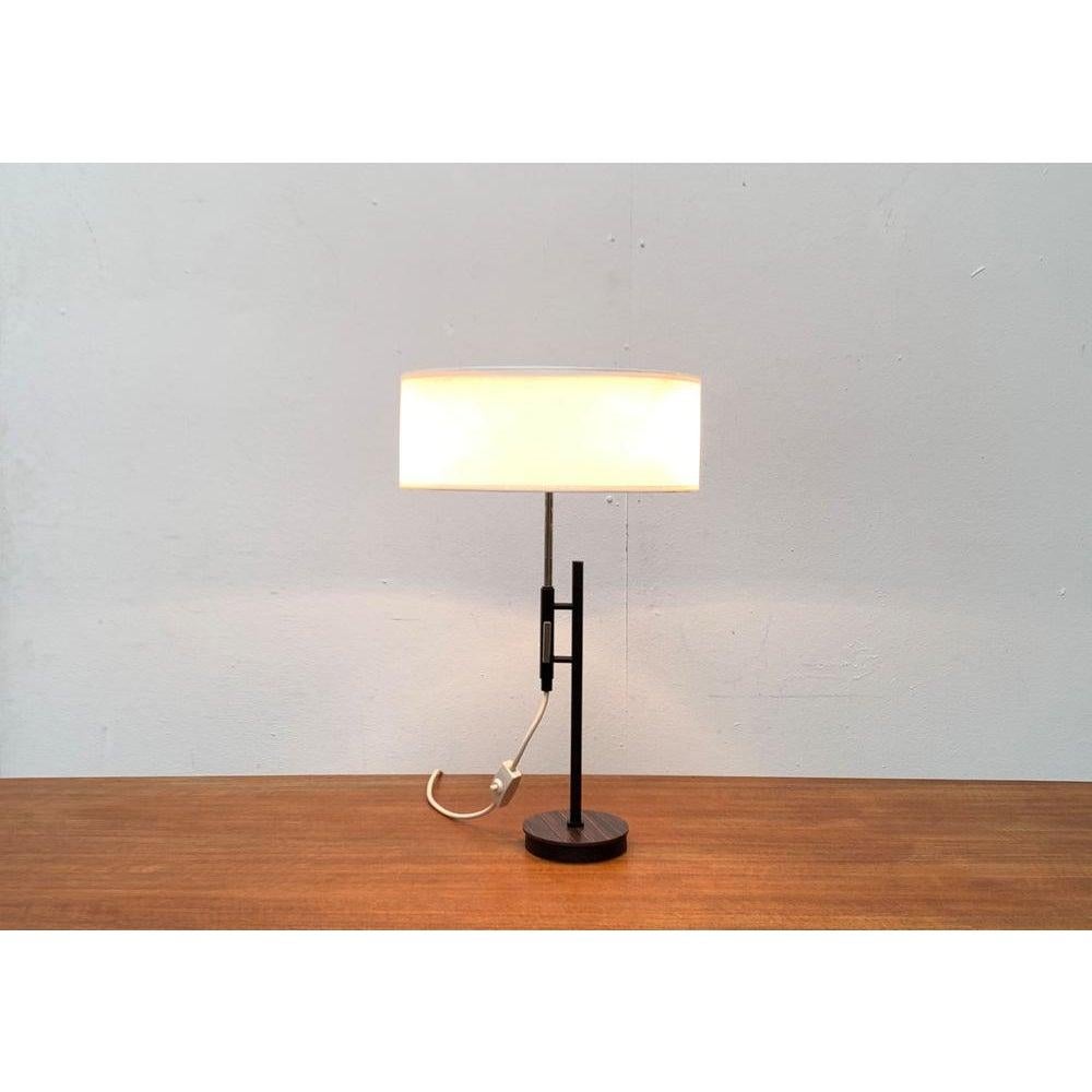 Lámpara de mesa minimalista de mediados de siglo, años 60 en Excelente estado para la venta en Hamburg, DE