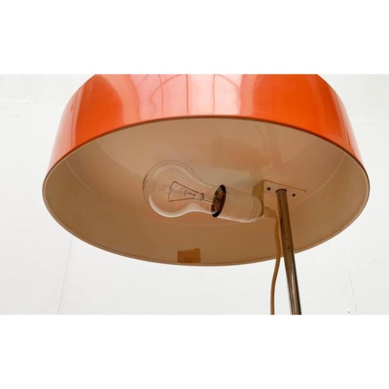 Metal Mid-Century Minimalist Table Lamp, 1960s For Sale
