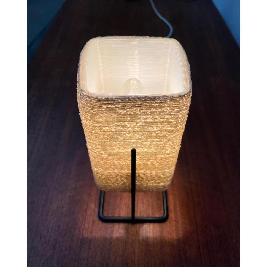 Lámpara de mesa minimalista de mediados de siglo, años 60 en venta 3