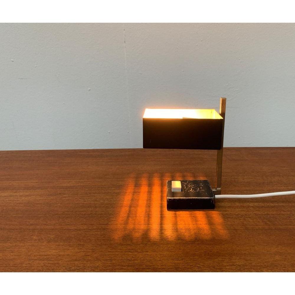 Metal Mid-Century Minimalist Table Lamp For Sale