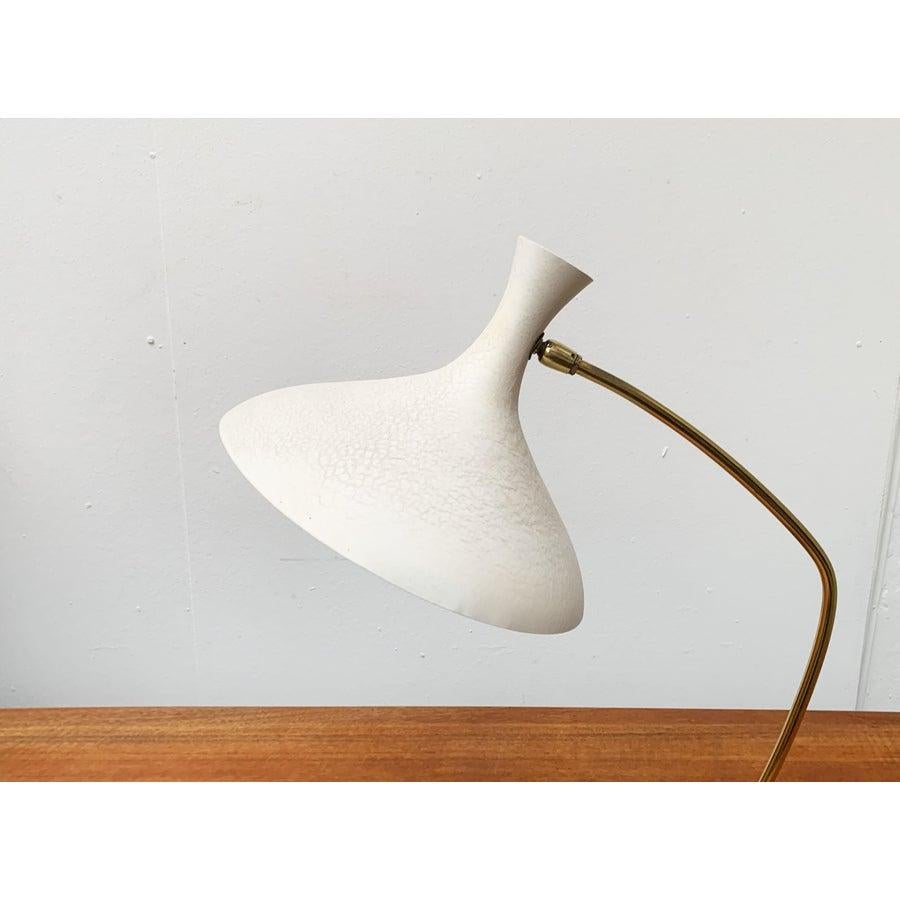 Metal Mid-Century Minimalist Table Lamp from Cosack For Sale