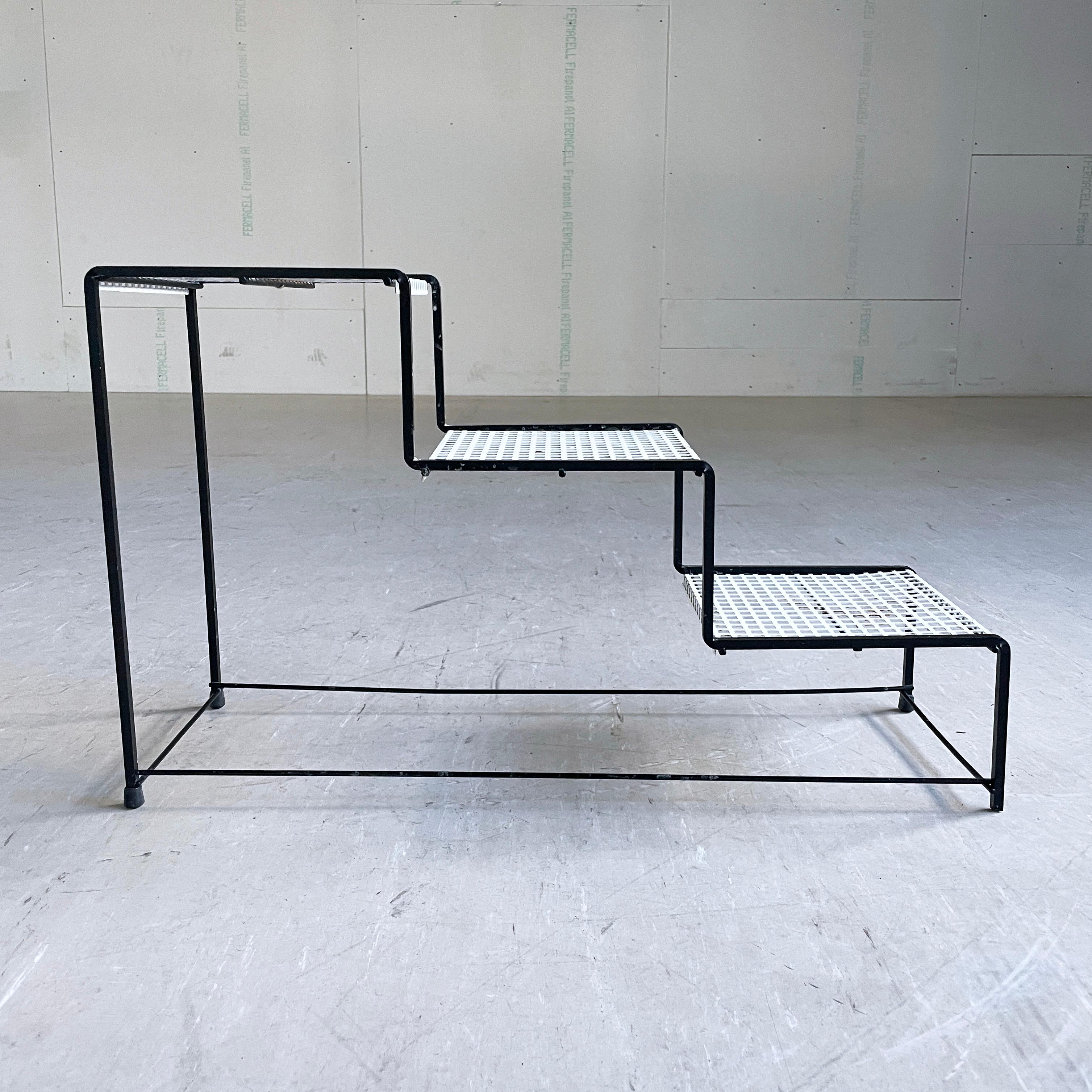 Mid-Century Modern Mid Century Minimalist Tiered Plant Stand