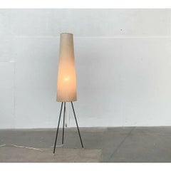 Mid-Century Minimalist Tripod Cocoon Floor Lamp, 1960s