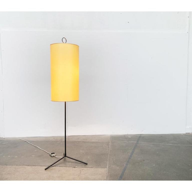 XX secolo Lampada da terra a treppiede minimalista di metà secolo, anni '60 in vendita